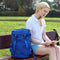 Anemoss Laptop Backpack, Navy Blue